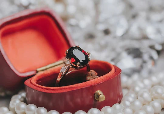 How to Buy a Garnet Engagement Ring: A Complete Guide