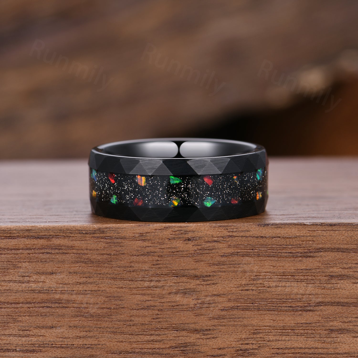 Twig Leaf Black Onyx Couples Ring Set Black Gold Wedding Bands Vintage Nature Inspired Ring Promise Rings For Couple