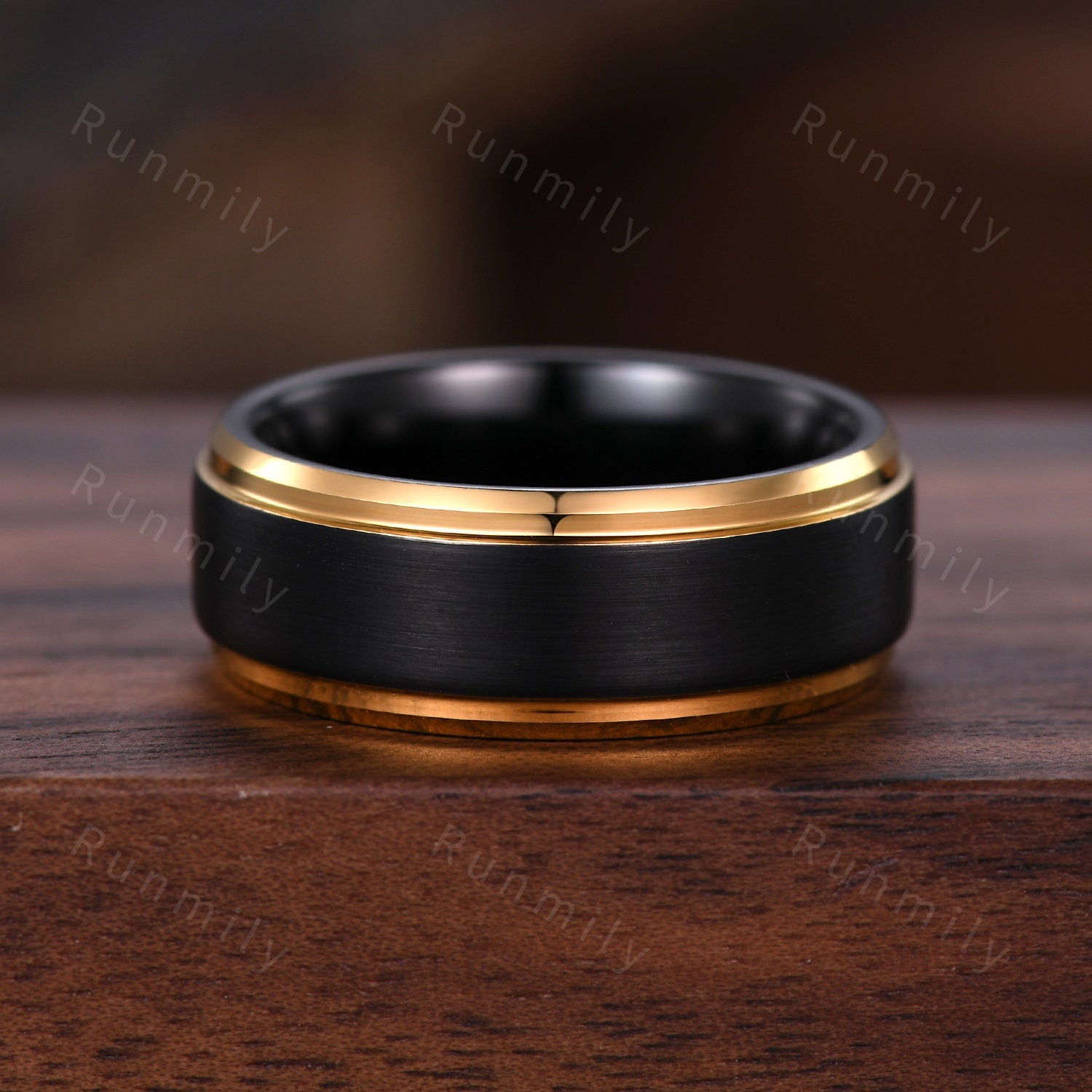 Vintage Black Onyx Couples Ring Yellow Gold Matching Ring Set Unique Art Deco Vine Leaf Engagement Ring His And Hers Anniversary Rings