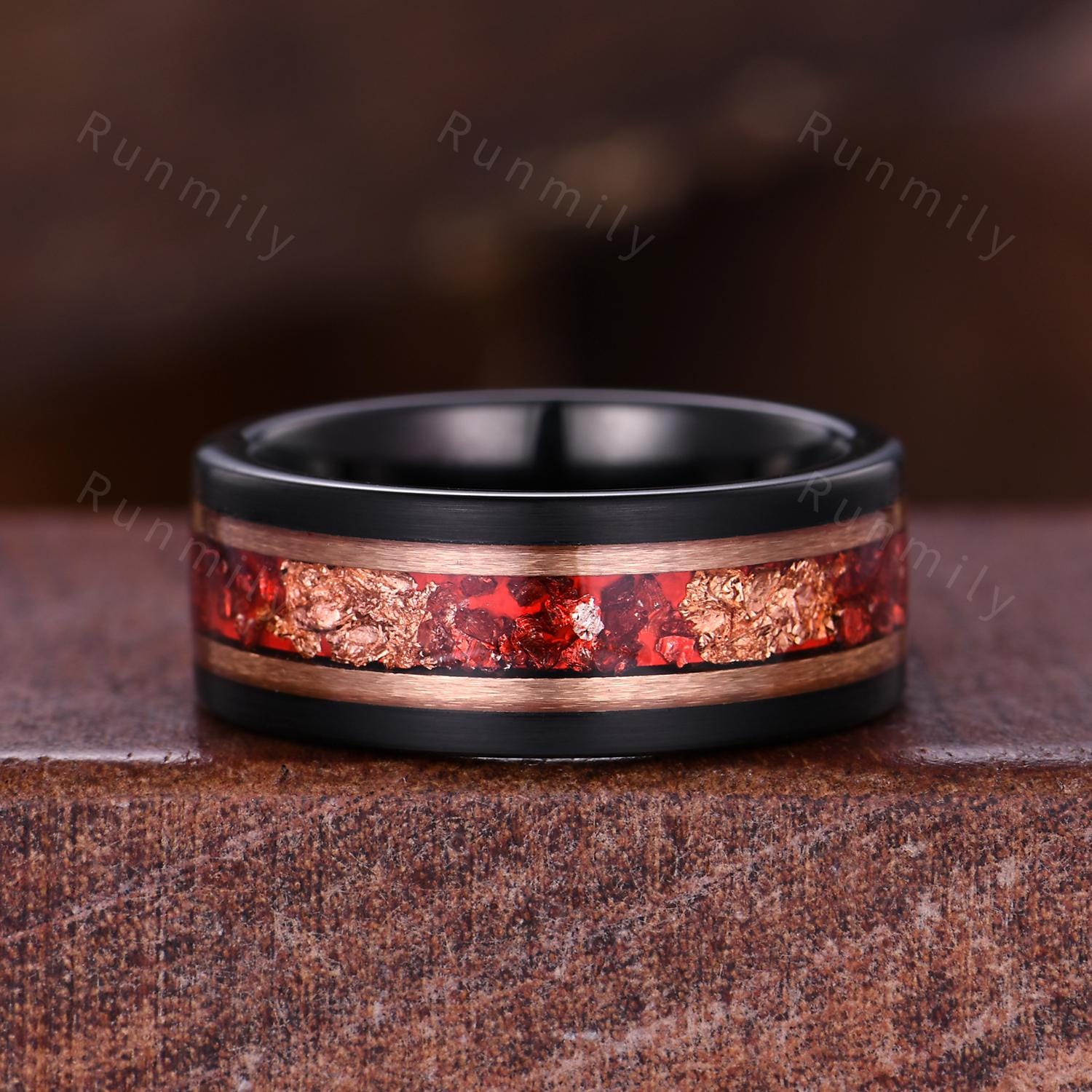 Vintage Oval cut Ruby Couples Ring Set Rose Gold Matching Ring His and Hers Promise Ring Mens Ruby Ring Leaf Inspired Ring Anniversary Ring