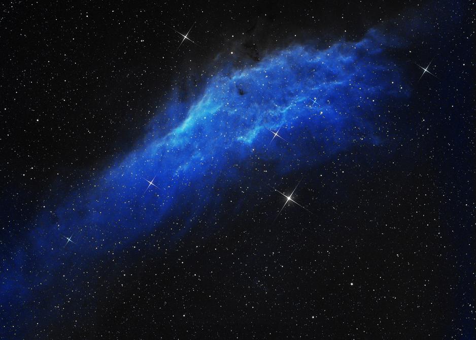 Blue Nebula Ring Set, Kite Sapphire Couple Promise Rings, His and Hers Wedding Band, Mens Crushed Sapphire Ring, September Birthstone Rings