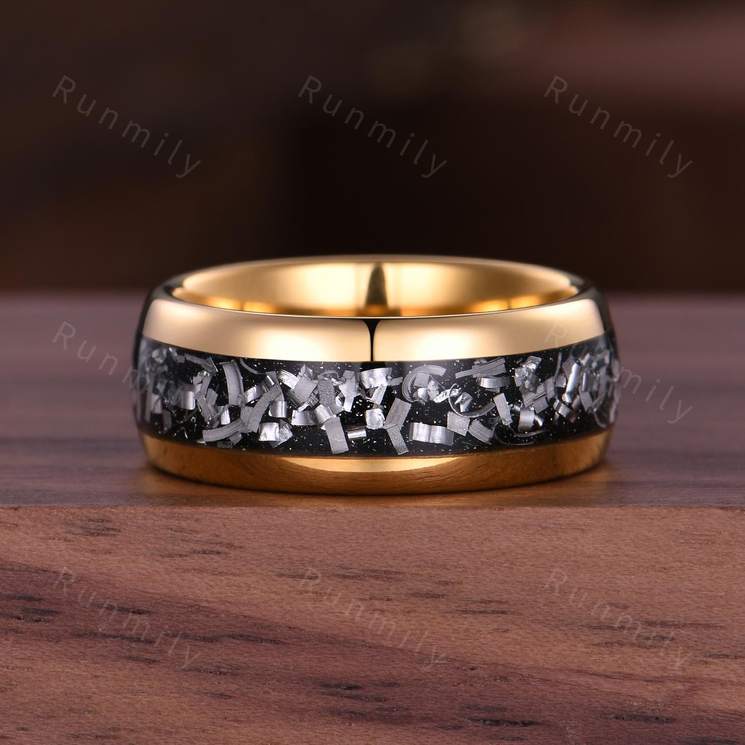 Vintage Moissanite Engagement Ring His and Hers Moissanite Couples Ring Set Yellow Gold Matching Promise Rings Alternative Engagement Ring